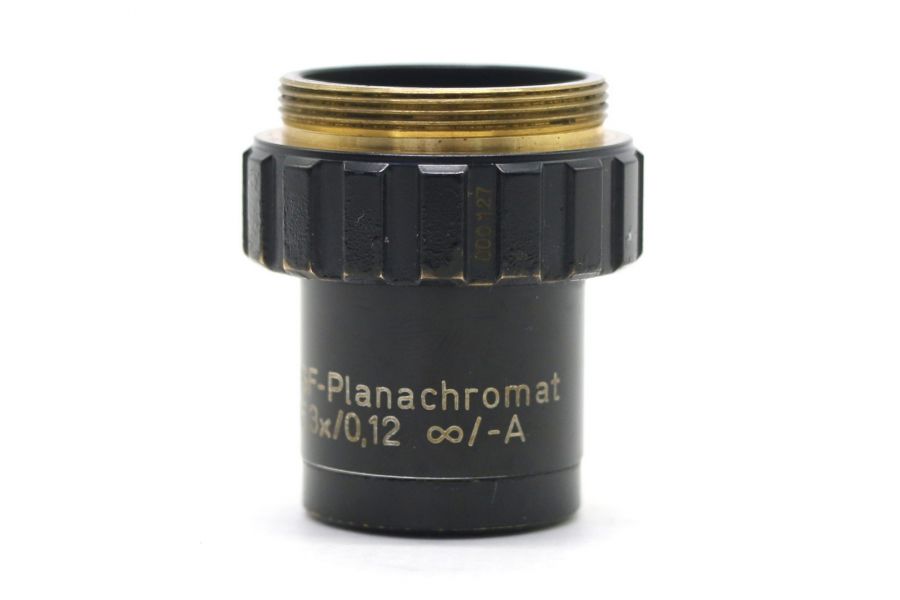 Объектив микроскопа Carl Zeiss Jena GF-Planachromat 6,3x/0,12