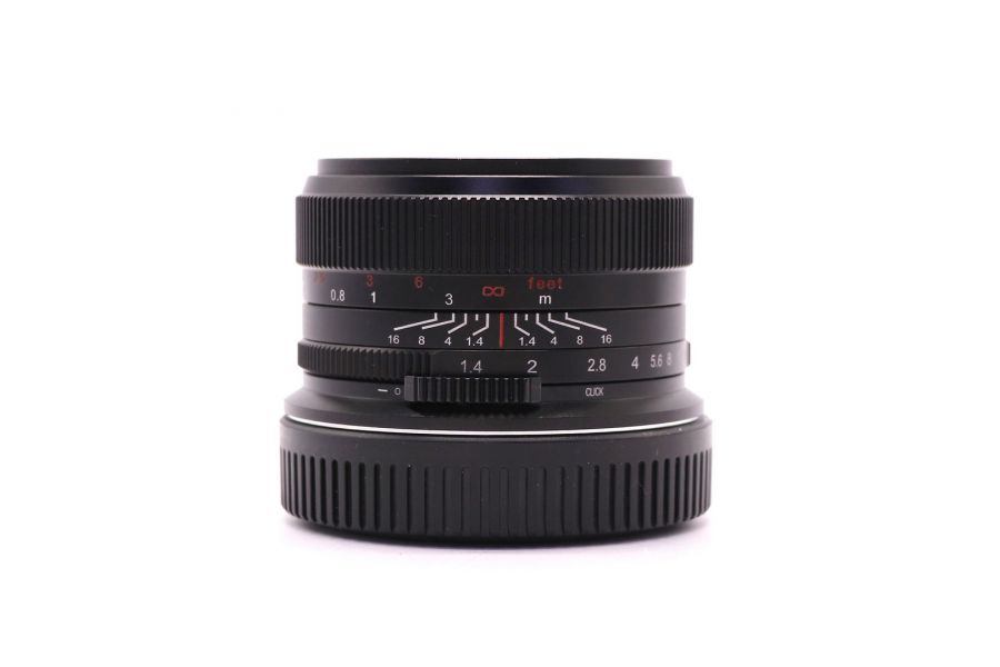 7Artisans 35mm f/1.4 III Canon EOS R в упаковке