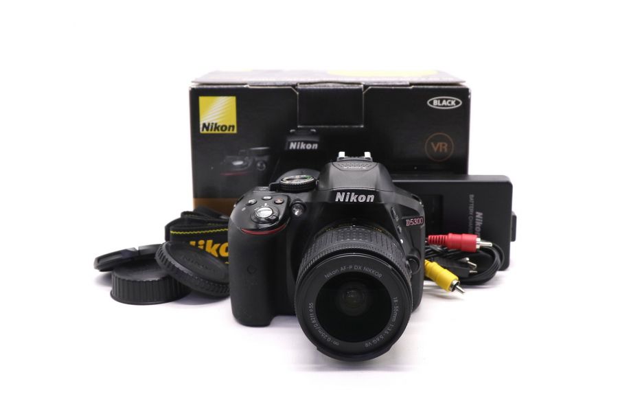 Nikon D5300 kit в упаковке (пробег 34100 кадров)