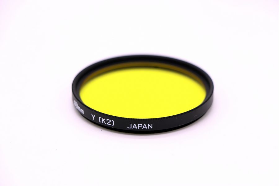 Светофильтр Hoya 49mm Y (K2) Japan