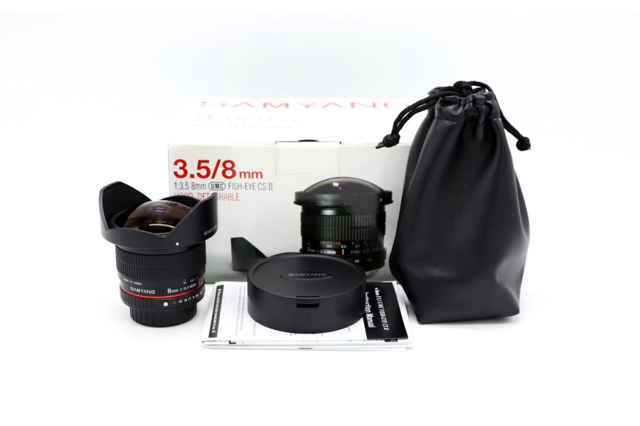 Samyang 8mm f/3.5 AS IF UMC Fish-eye CS II Pentax K