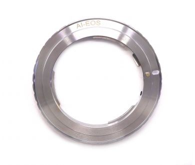 Adapter Nikon F - Canon EOS silver (China)