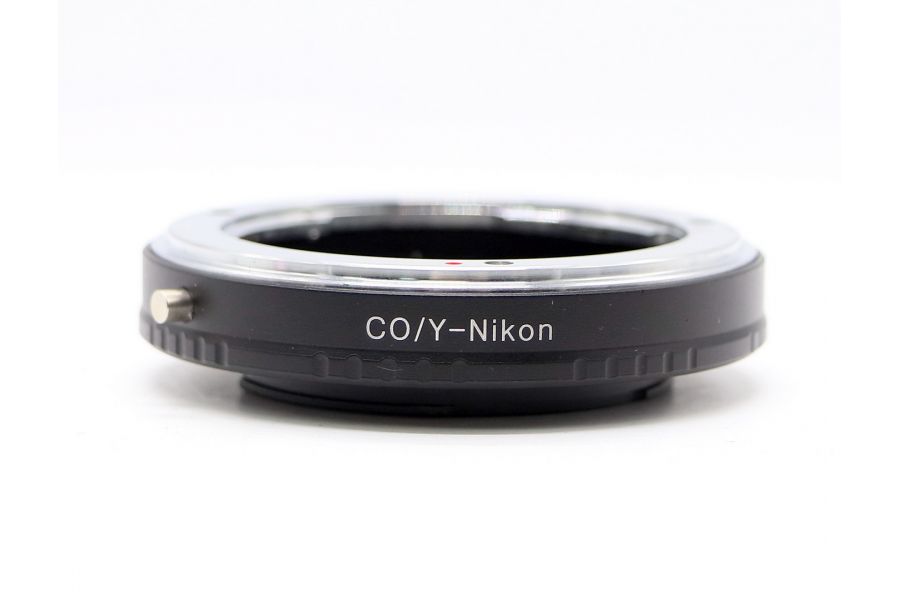Adapter C/Y - Nikon F lens 