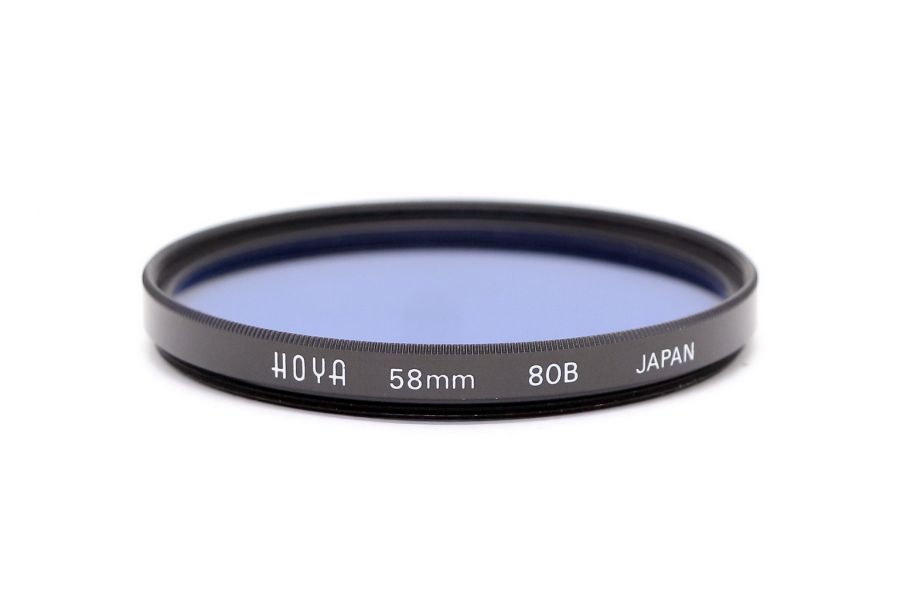 Светофильтр Hoya 58mm 80B 