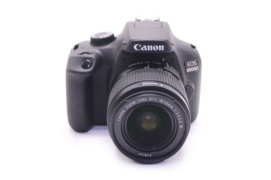 Canon EOS 4000D kit в упаковке (пробег 2730 кадров)