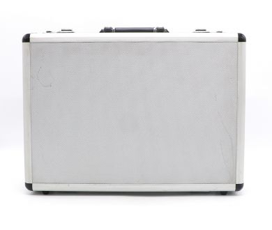 Кейс алюминиевый silver с замком