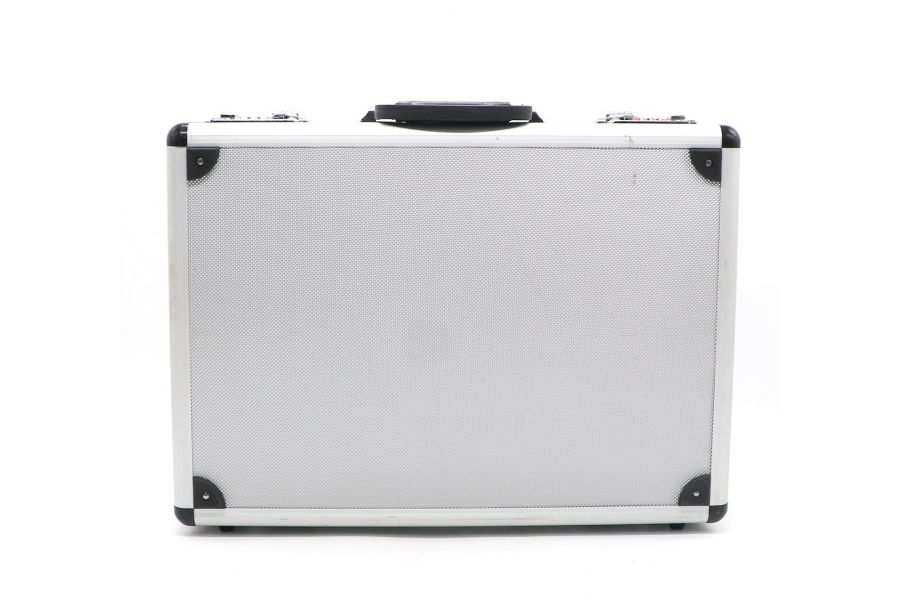 Кейс алюминиевый silver с замком