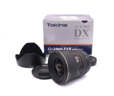 Купить Tokina AT-X 12-24mm f/4 (AT-X 124) PRO DX II Nikon F в упаковке Tokina AT-X 12-24mm f/4 (AT-X 124) PRO DX II Nikon F в упаковке