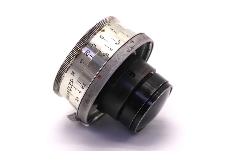 Юпитер-12 2.8/35 silver Contax RF/ Киев (СССР)