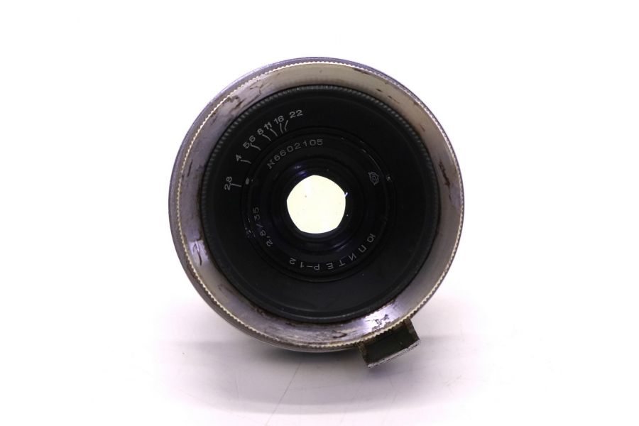 Юпитер-12 2.8/35 silver Contax RF/ Киев (СССР)