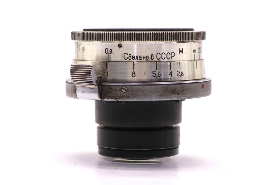 Юпитер-12 2.8/35 silver Contax RF/ Киев (СССР)