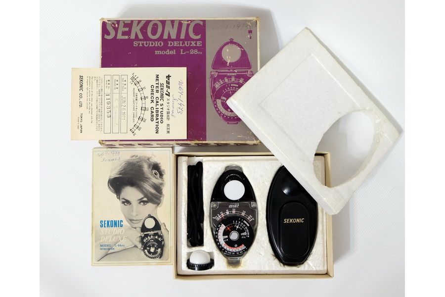 Экспонометр Sekonic Studio Deluxe L-28C2 (Japan, 1971)