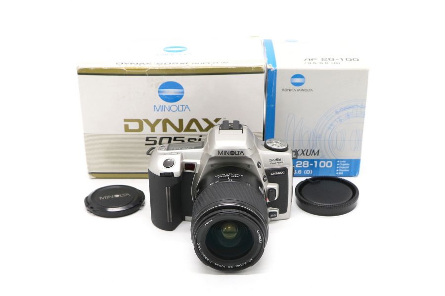 Minolta Dynax 505si Super Date kit в упаковке