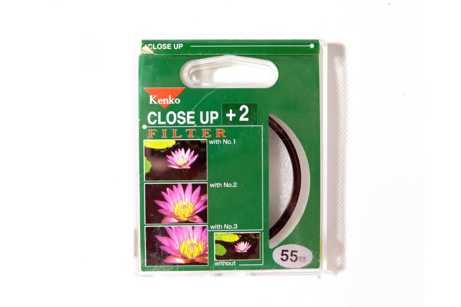 Макрофильтр Kenko Filter Close Up (+2) 55mm Japan