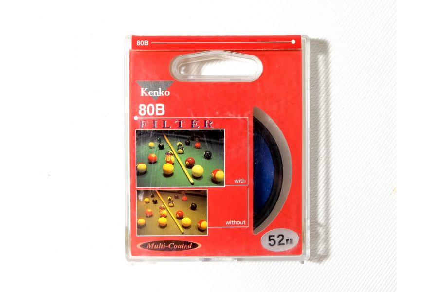 Светофильтр Kenko Filter 80B 52mm Japan