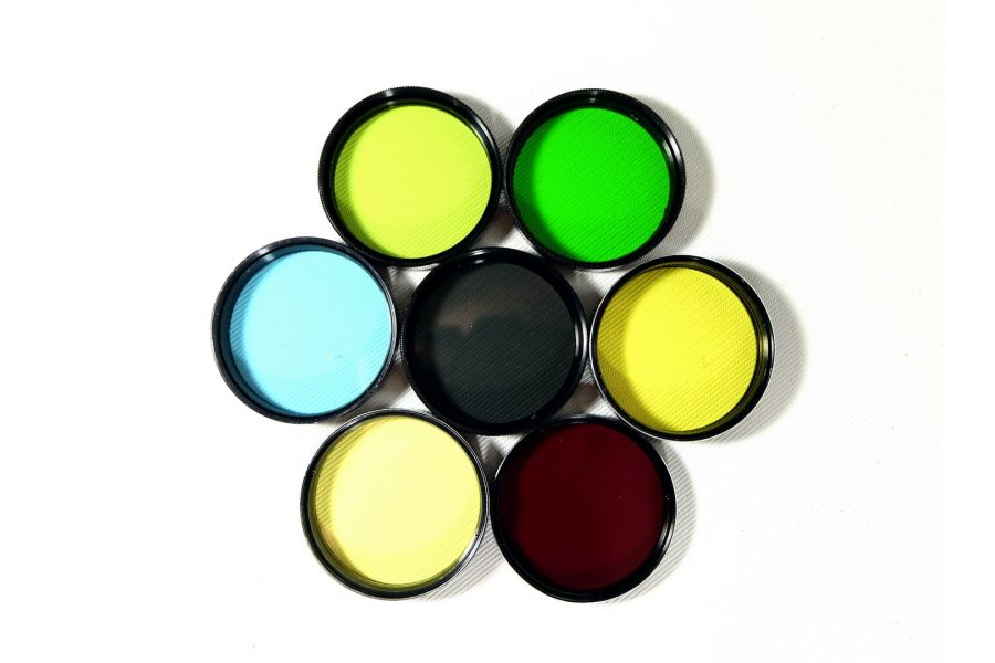 Светофильтры 52мм цветные СССР (набор)