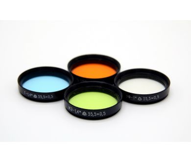 Купить Светофильтры CCCР 35,5мм (набор 4 шт.) Светофильтры CCCР 35,5мм (набор 4 шт.)