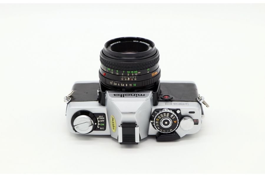 Minolta XG-2 + Rokkor MD 1.7/50mm