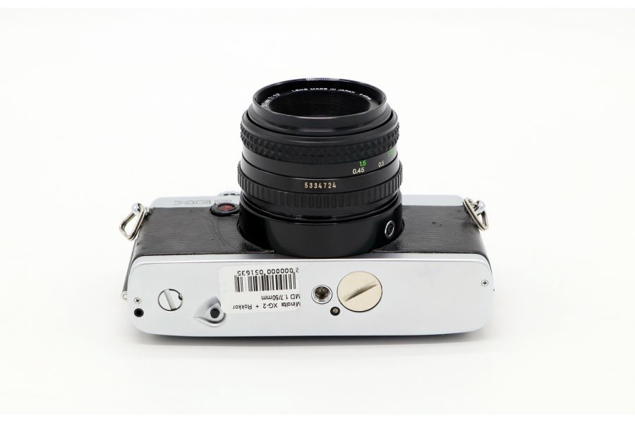 Minolta XG-2 + Rokkor MD 1.7/50mm