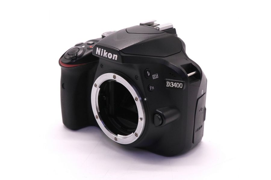 Nikon D3400 body в упаковке (пробег 29430 кадров)