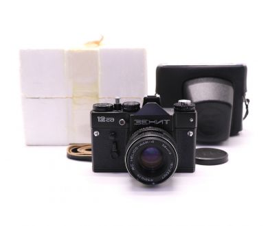 Зенит 12СД зеркальный фотоаппарат в упаковке 