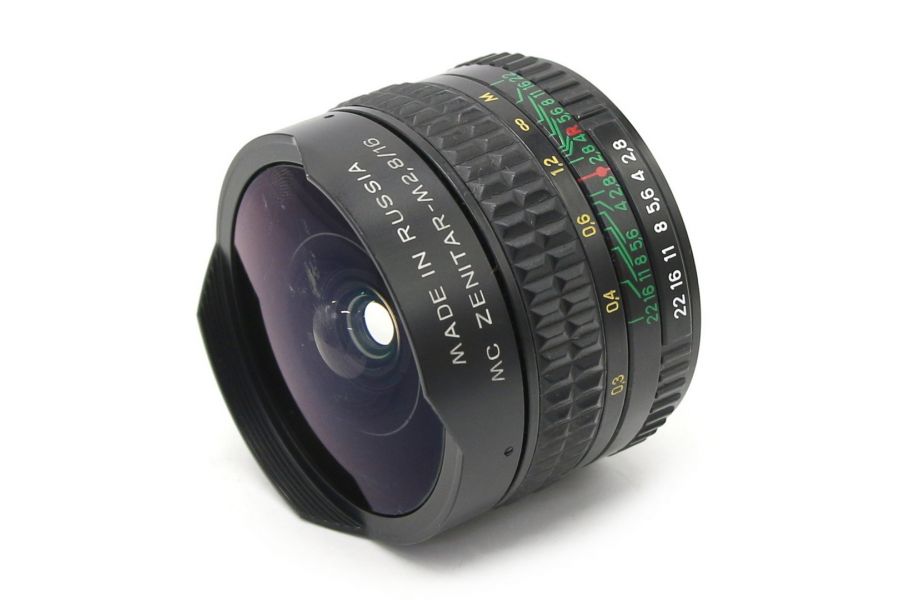 Зенитар-М МС 16mm f/2.8 Рыбий глаз б.