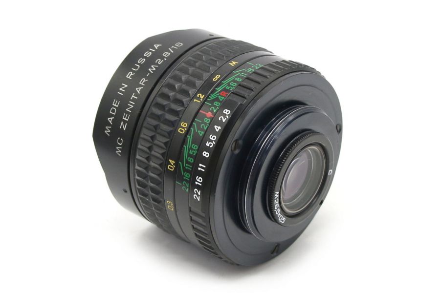 Зенитар-М МС 16mm f/2.8 Рыбий глаз б.