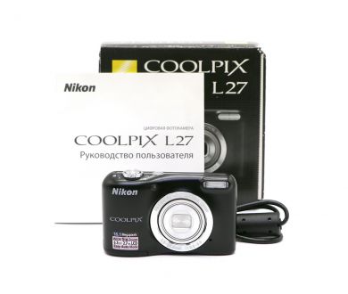 Nikon Coolpix L27 в упаковке