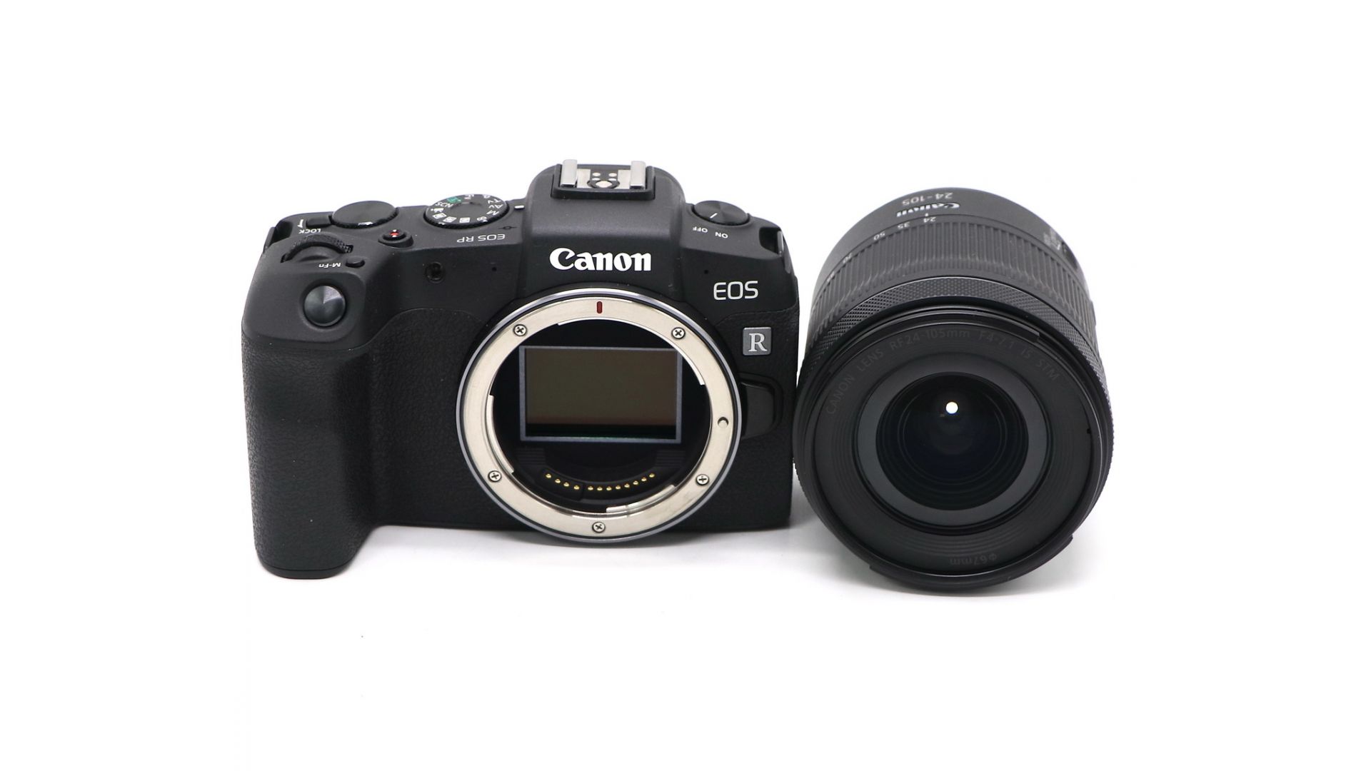 Canon EOS Rp Kit RF 24-105mm f/4-7.1 is STM. Canon EOS Rp Kit RF 24-105 f4-7.1is-s TM.