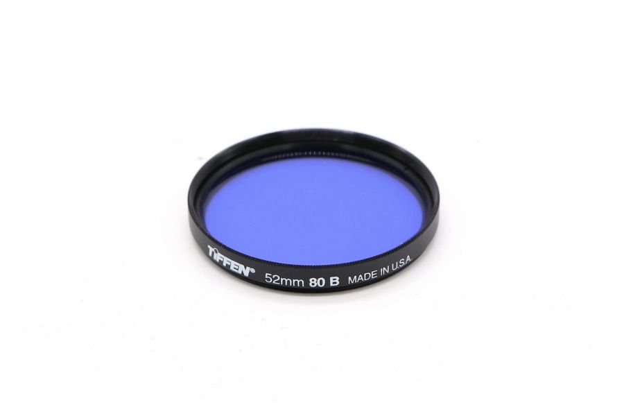 Светофильтр Tiffen 52mm 80B USA