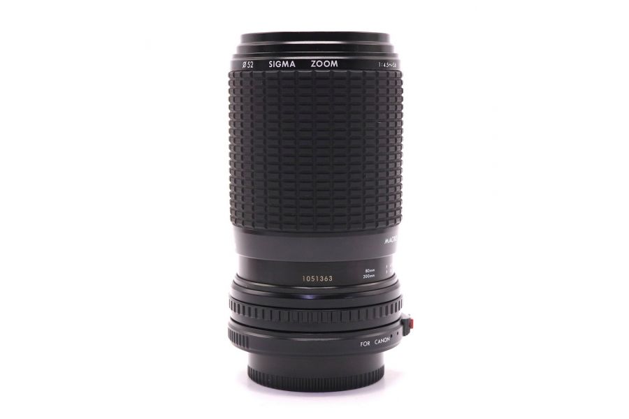 Sigma Zoom 80-200mm f/4.5-5.6 MC for Canon FD в упаковке