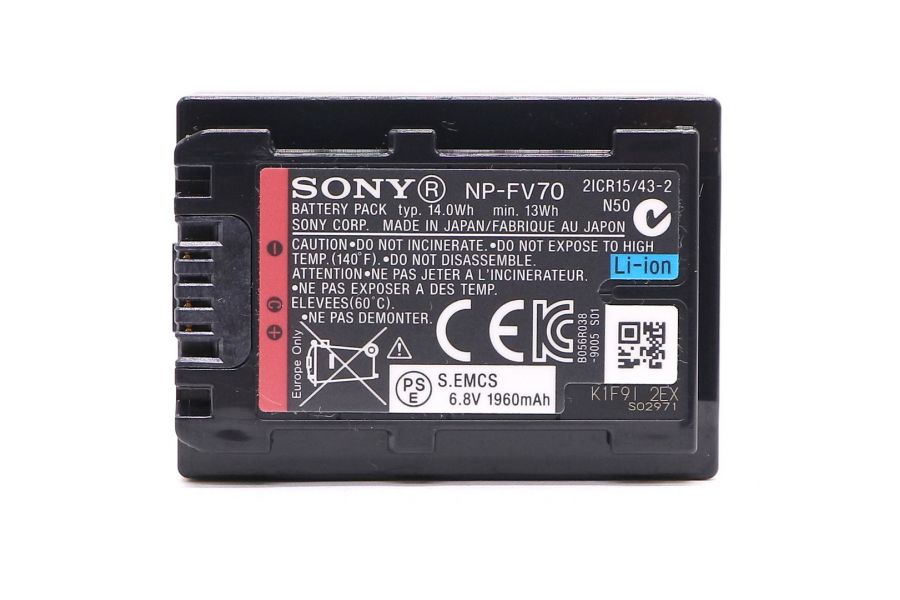 Аккумулятор Sony NP-FV70