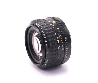 Pentax-A 1.4/50mm (Japan, 1984г)