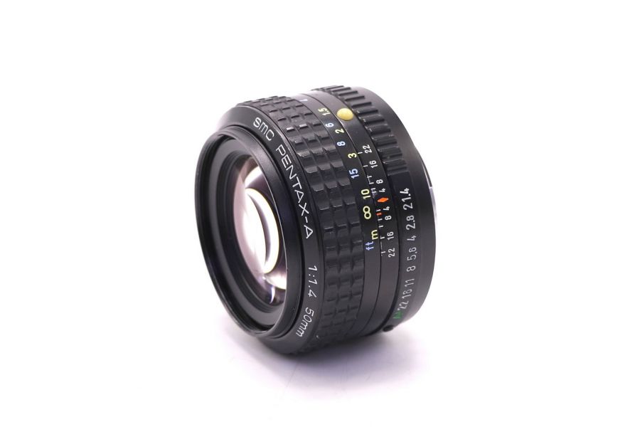 Pentax-A 1.4/50mm (Japan, 1984г)