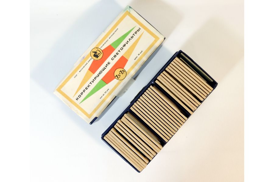 Светофильтры корректирующие 7,5х7,5