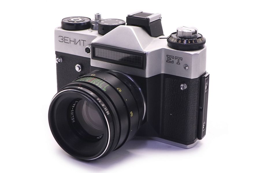 Зенит ЕТ silver kit в упаковке (СССР, 1985)