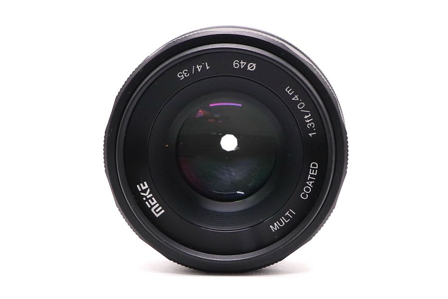 Meike 1.4/35mm Multi Coated в упаковке