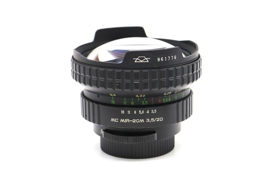 Объектив Мир-20М МС 3.5/20 М42 (КМЗ, 1999)