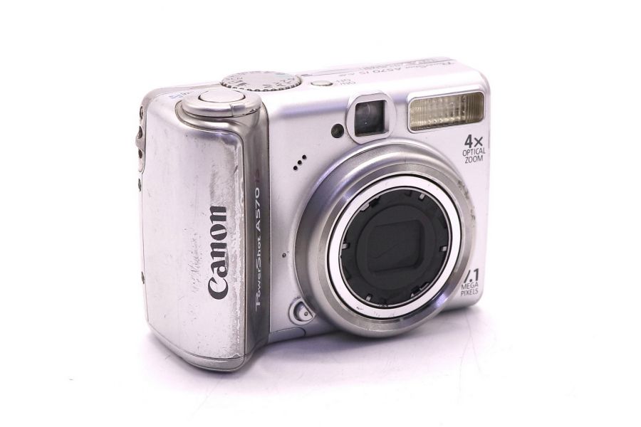 Canon PowerShot A570 IS цифровая камера серебряная