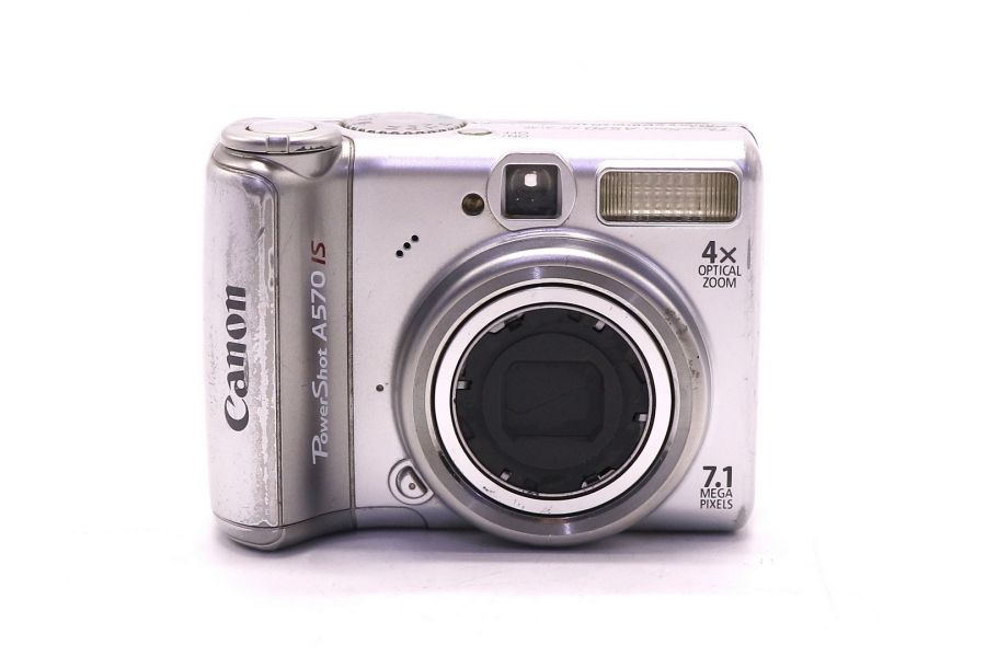 Canon PowerShot A570 IS цифровая камера серебряная