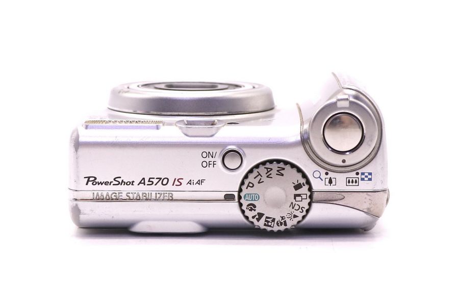 Canon PowerShot A570 IS цифровая камера серебряная