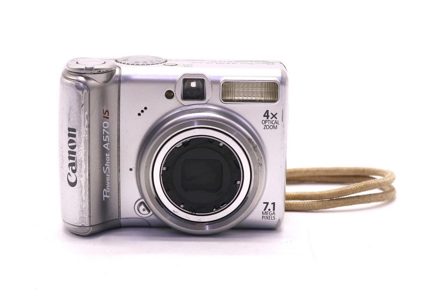 Canon PowerShot A570 IS цифровая камера серебряная