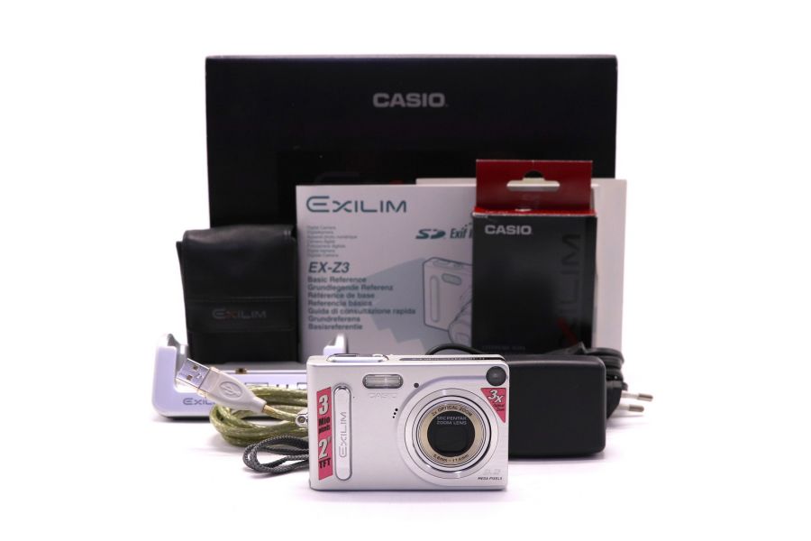 CASIO Exilim Zoom EX-Z3 в упаковке