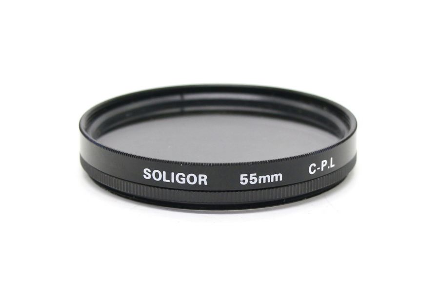 Светофильтр Soligor 55mm C-P.L Japan