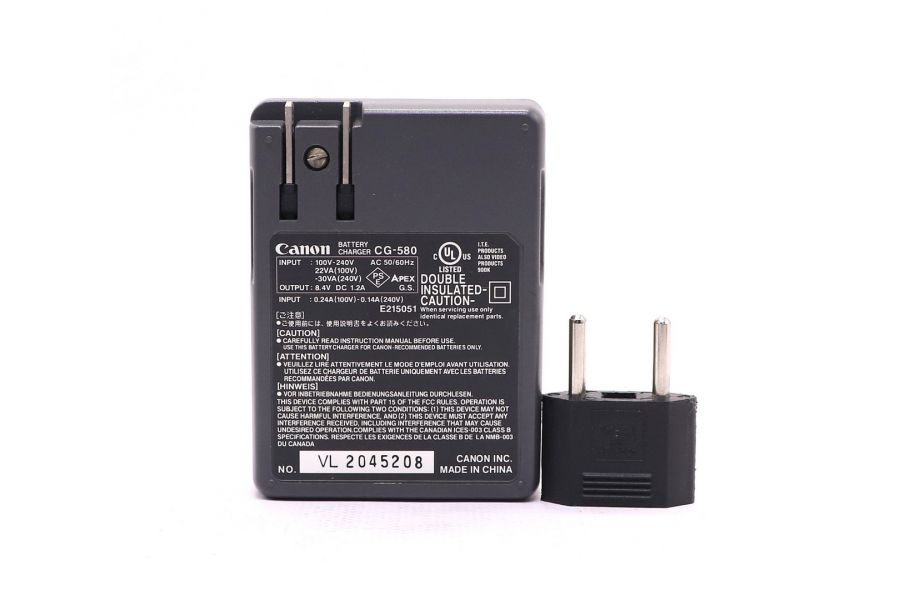 Зарядное устройство Canon CG-580 (China)