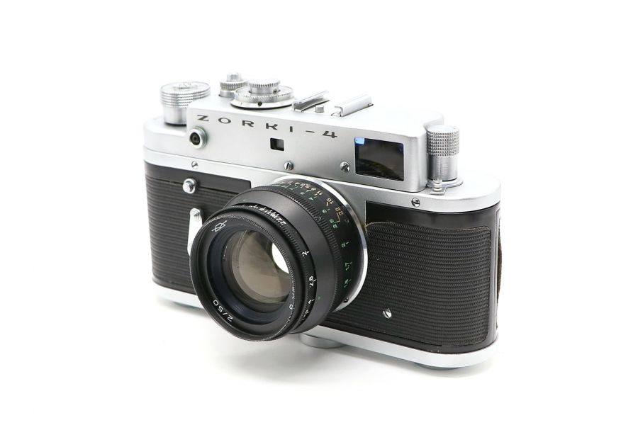 Зоркий 4 + Юпитер-8 black (СССР, 1973г.)