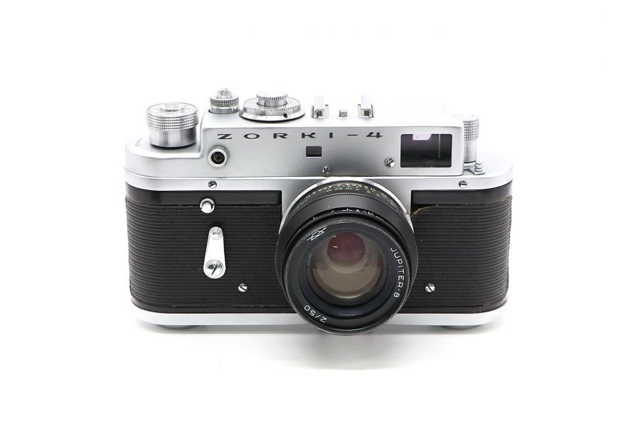 Зоркий 4 + Юпитер-8 black (СССР, 1973г.)