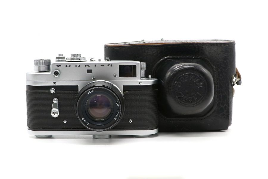 Зоркий 4 + Юпитер-8 black (СССР, 1973г.)