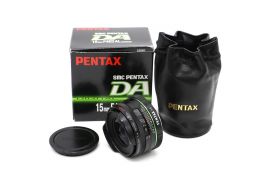 Pentax-DA SMC 15mm f/4 ED AL Limited в упаковке