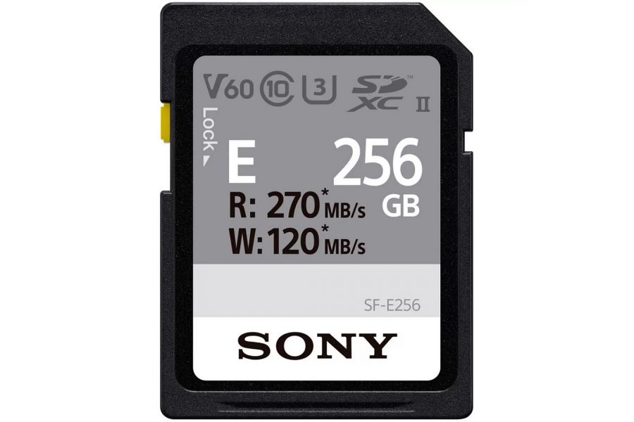 Карта памяти Sony SDXC 256GB 270R/120W (SF- E256/T)